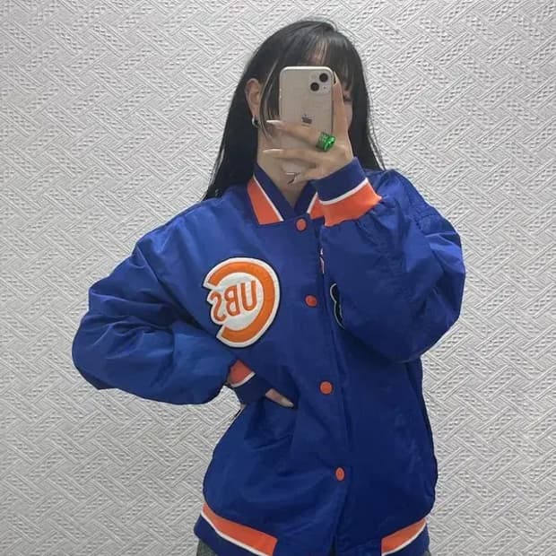 MLB 시카고 컵스 쿠퍼스 키치 몬스터 바시티자켓 95 C08376