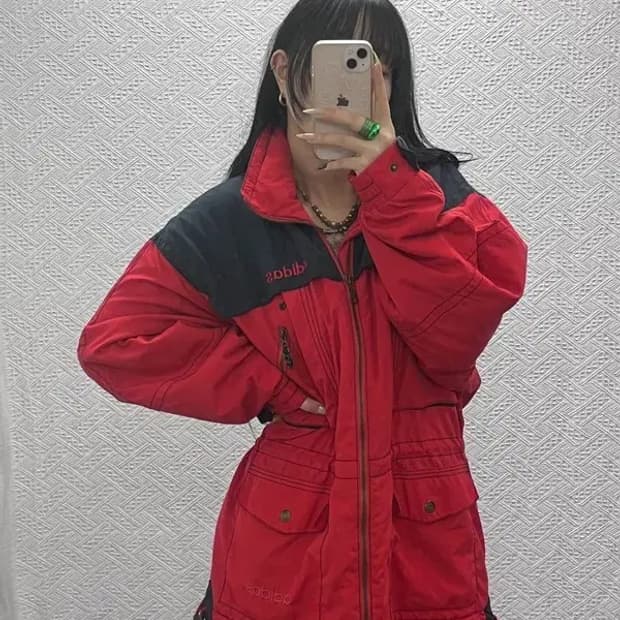 아디다스 올드스쿨 스펠아웃 멀티포켓 워크 바람막이 105 C08441