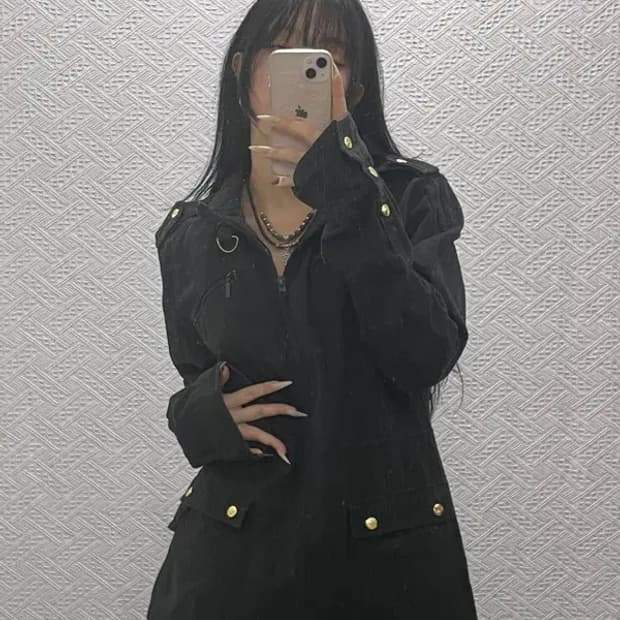 아디다스 흑탭 스펠아웃 워크 사파리 야상자켓 100 C08457