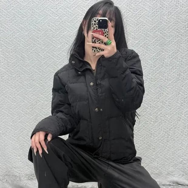 폴로 랄프로렌 모던락시크 코듀로이 카라 패딩 M C08490