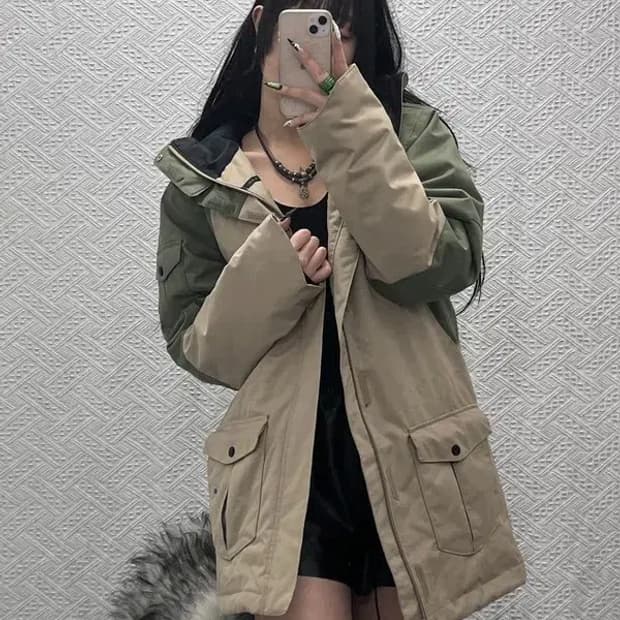 오클리 B-52 레트로 덕다운 스노우 패딩 자켓 S C08561