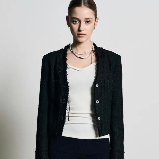 보헤미안 서울 트위드 자켓 22fw