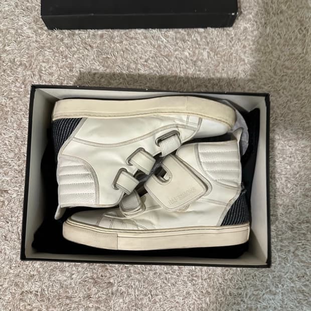 라프시몬스 벨크로 하이탑 스니커즈 41