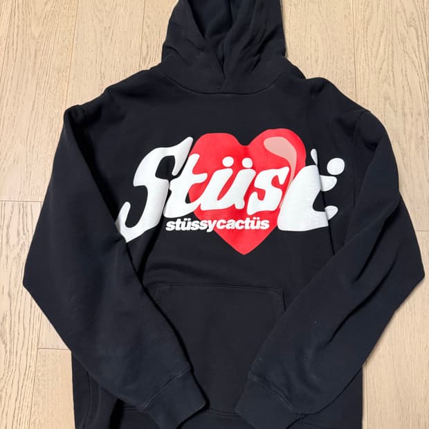 스투시 CPFM 하트 후드
