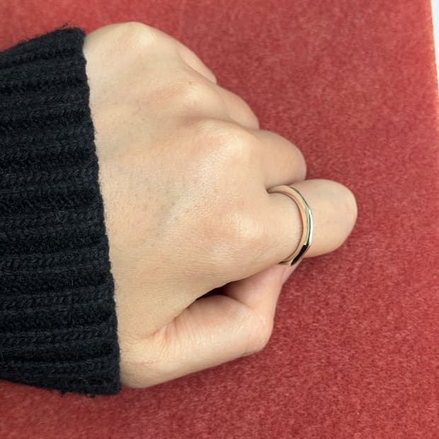 실버925 은반지 프리사이즈 심플반지
