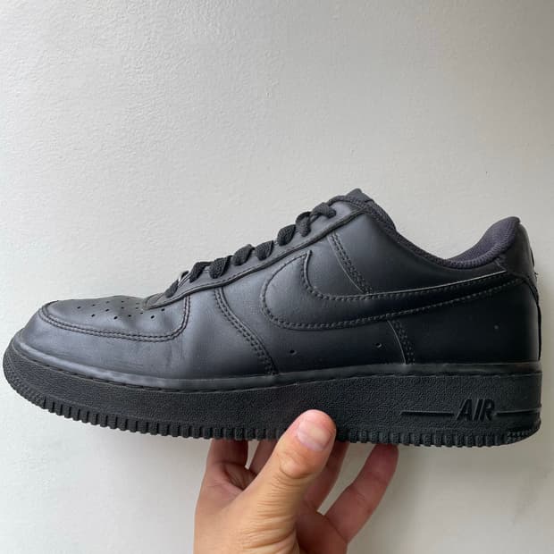 나이키 에어포스1 블랙 270