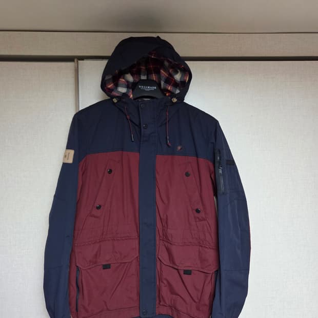 라푸마 남성 춘추동후드 자켓 100