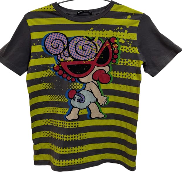 히스테릭 글래머 미니 펑크 반팔 티셔츠