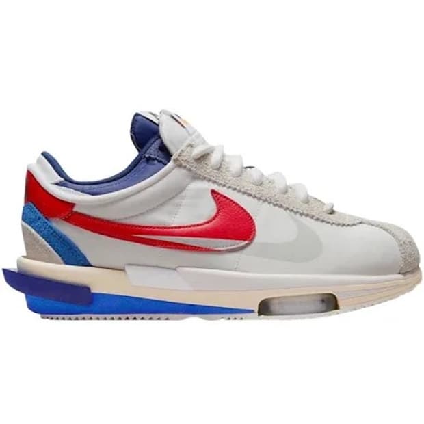 나이키 x 사카이 줌 코르테즈 SP 화이트 앤 유니버시티 레드 260