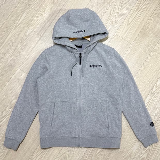 여성 95 / 디스커버리 그레이 후드집업