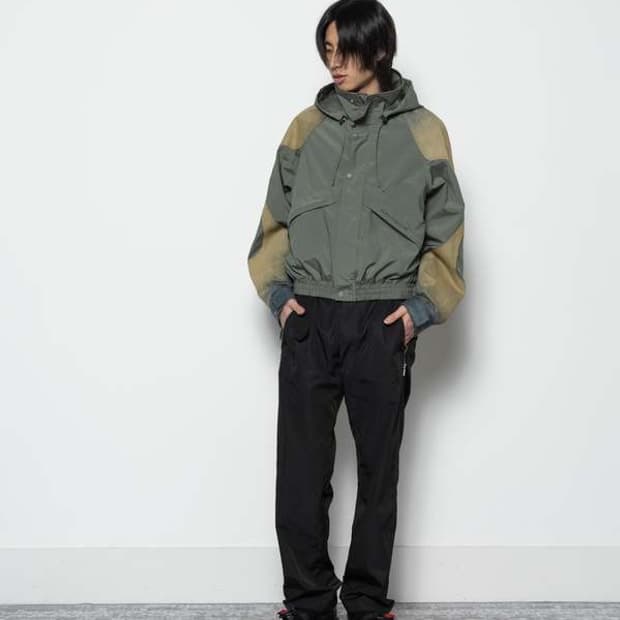 Acne Studios 컬러 패널 후드 자켓