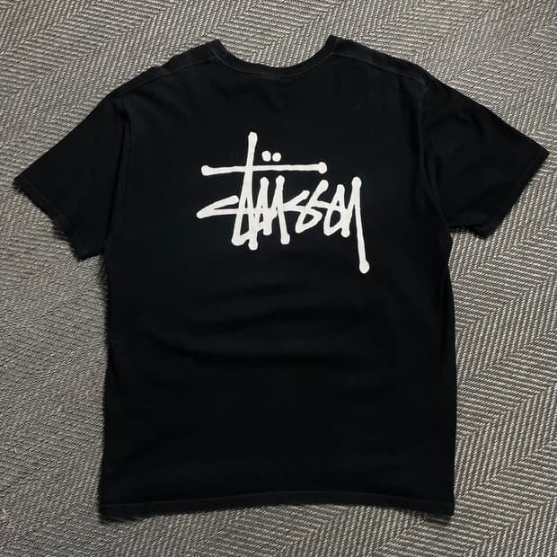 스투시 베이직 오리지날 빅로고 반팔 티셔츠 o 4761