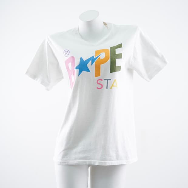 Bape 스타 빅로고 반팔 티셔츠