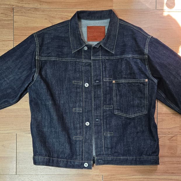 아웃스탠딩 W.W. II SELVEDGE DENIM 1ST JACKET