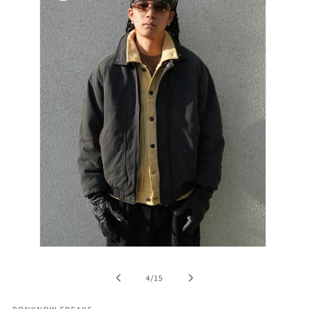 Bonknowfreaks TYPE-006 BOMBER ARMOR BLAC