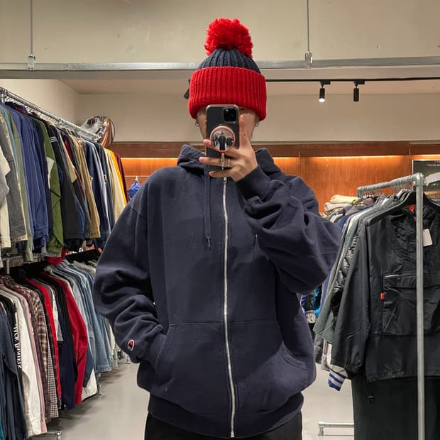 챔피온 후드 집업