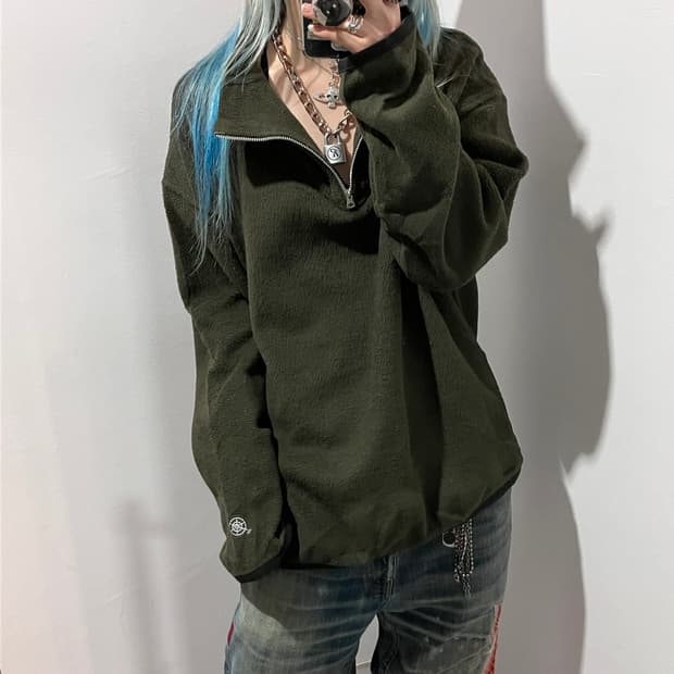 폴스미스 플리스 반집업