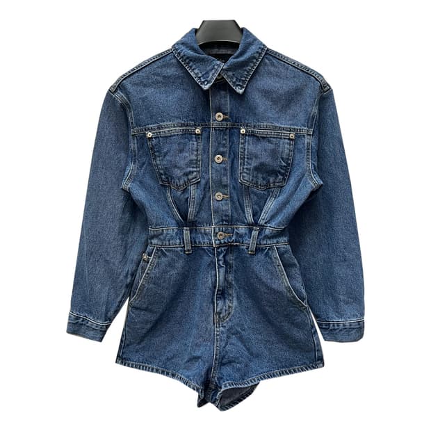 SOLAR Jeans 데님 점프 수트 S