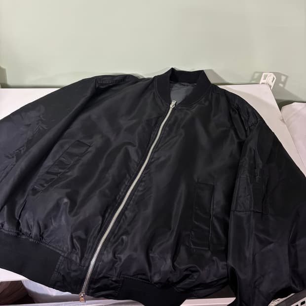 2XL 제멋 블랙 MA1 항공점퍼