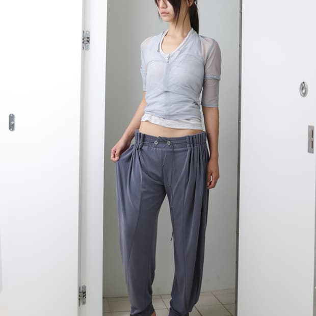울리카상투스 CURTAIN JOGGER PANTS