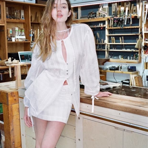 새상품 glowny 글로니 엔젤베이비 미니스커트
