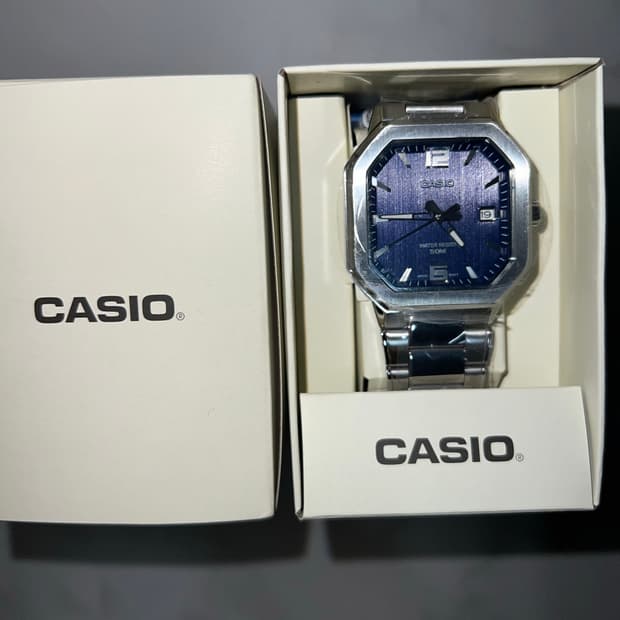 카시오 MTP-B195D-2AV 새상품