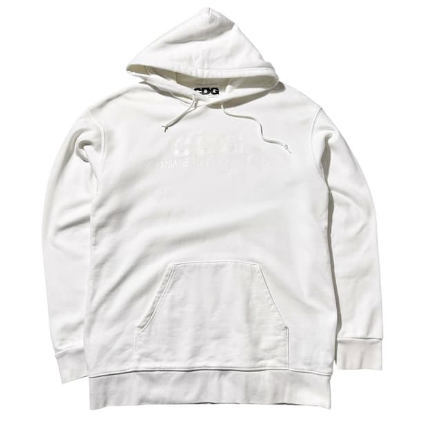 꼼데가르송 CDG 로고 후드