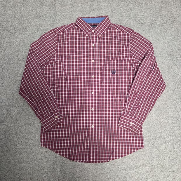 Polo Chaps Line 체크 셔츠 L(100)