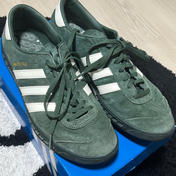 아디다스 함부르크 그린 275