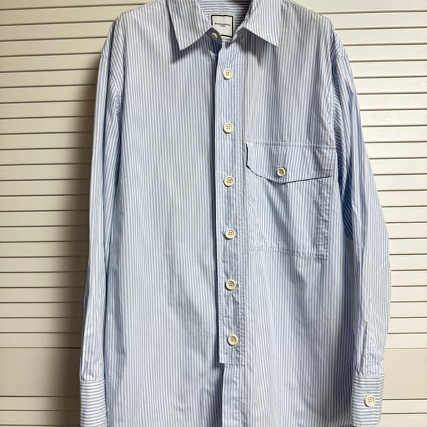 우영미 스트라이프 셔츠 48