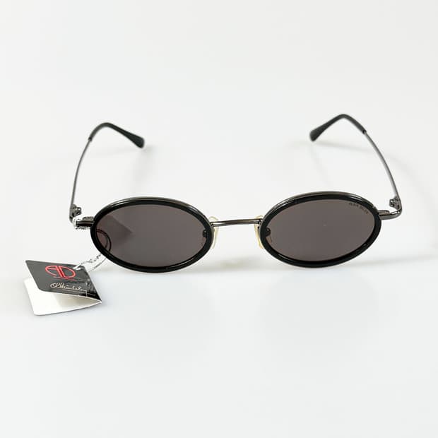ALAIN DELON 알랭들롱 블랙 오벌 프레임 빈티지 선글라스