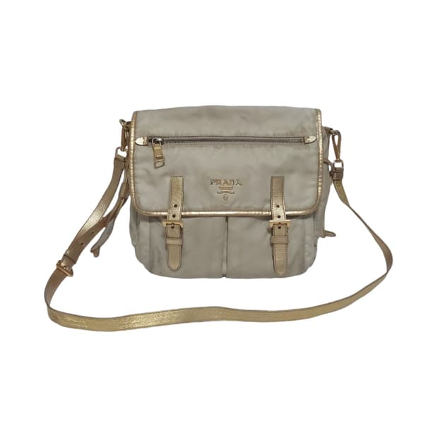 프라다 빈티지 나일론 메신저백 (정품)