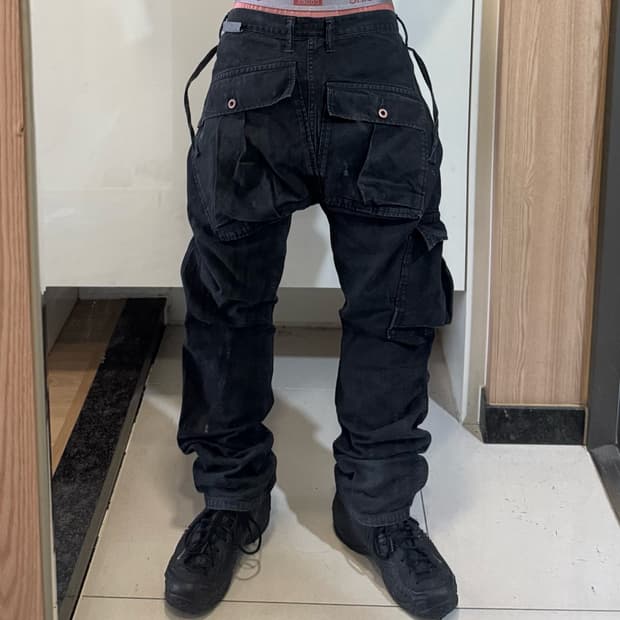 캐피탈 링고맨 캔버스 카고 팬츠