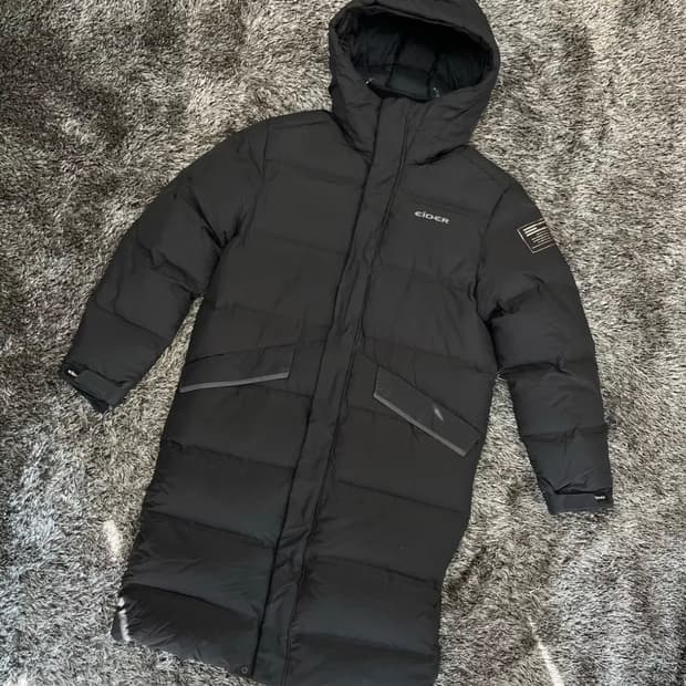 아이더 스테롤Z 공용 롱 구스다운 자켓 (L)