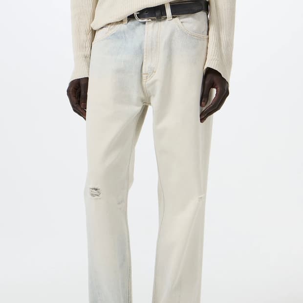 [30,31,32]아워레가시 26ss  써드컷 데님 팬츠