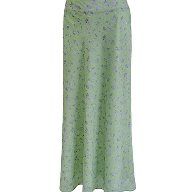 루루서울 flower ade skirt mint S