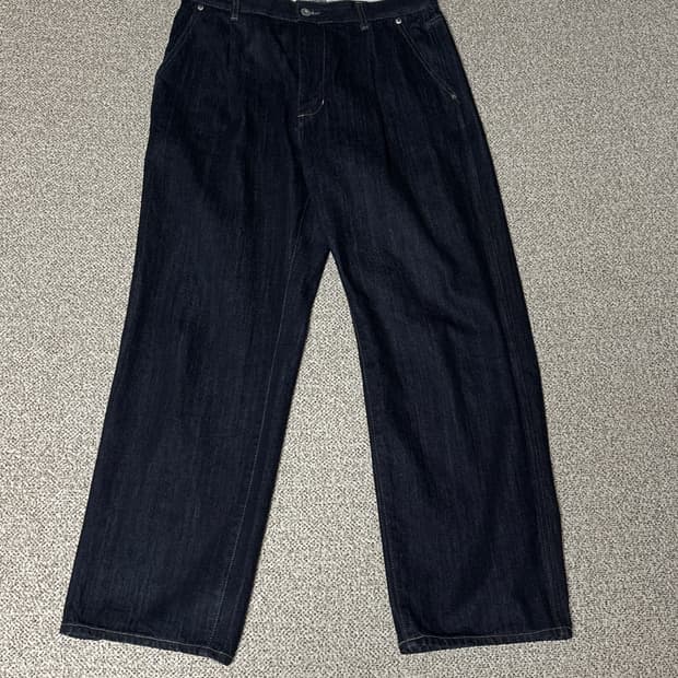 (2)러프사이드 Drape Denim Pants One Washed 데님
