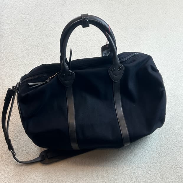 빈티지 캔버스 보스턴백