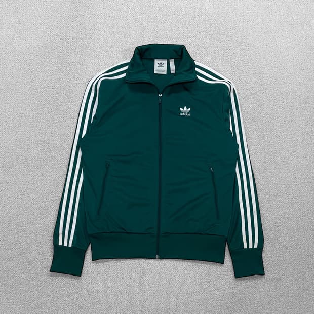 아디다스 파이어버드 트랙탑 져지 딥그린