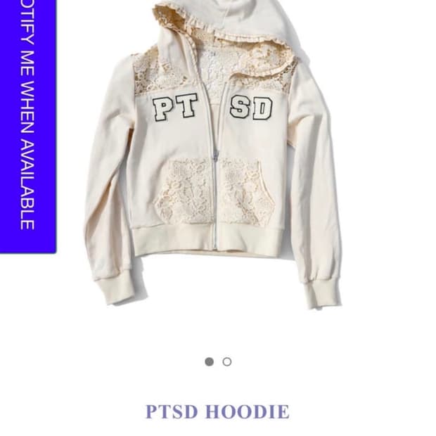 프레잉 PTSD hoodie 후드집업