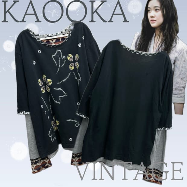 🩶하구미의 에스닉  코디세트🩶 나염 티셔츠 레이어드 괴짜 히피