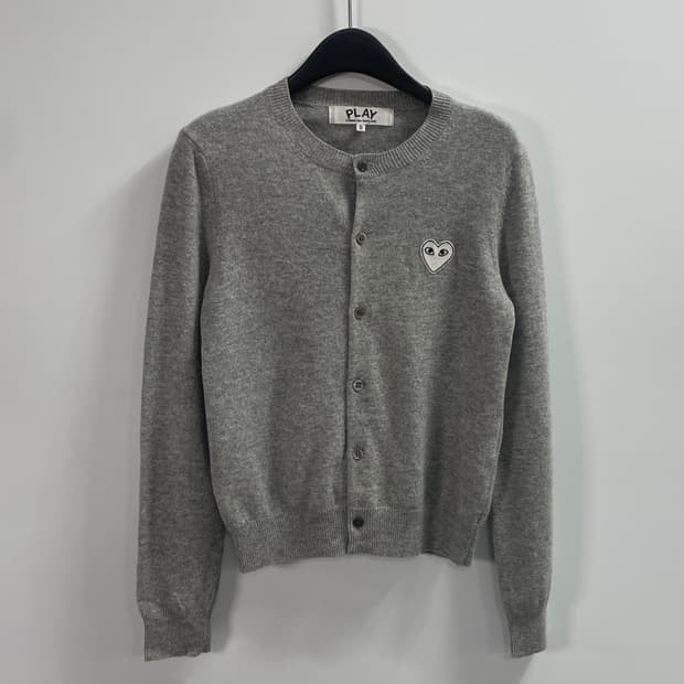 꼼데가르송 우먼스 와펜 라운드 가디건 (on.681)   