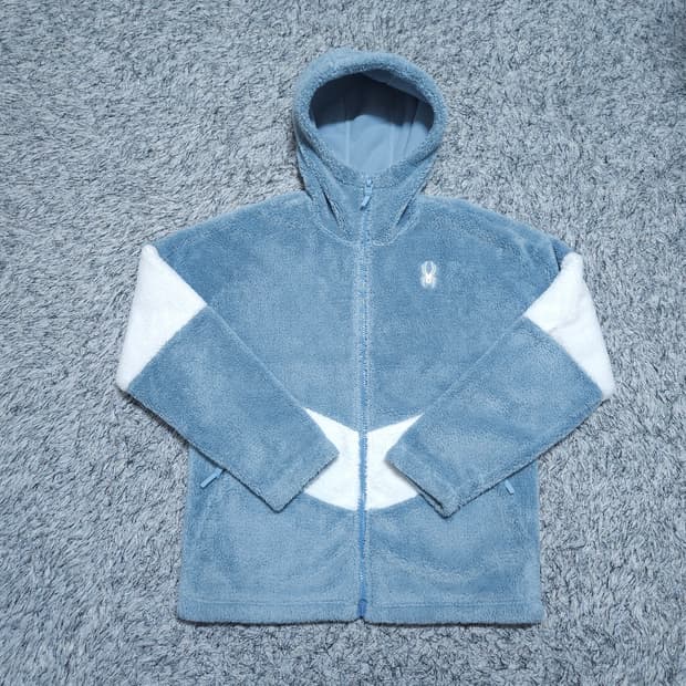 스파이더) M 남자 컬러블럭 후리스 후드집업 / 왕눈이샵