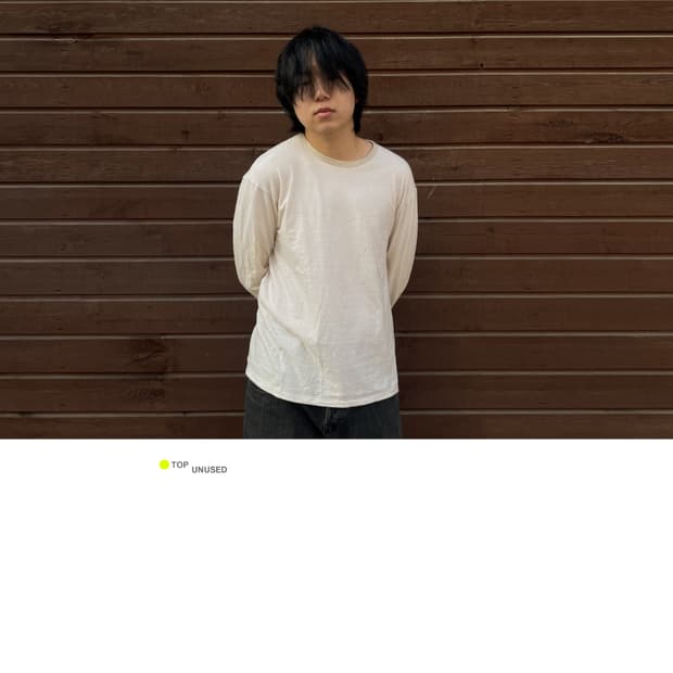 언유즈드 스트라이프 롱슬리브