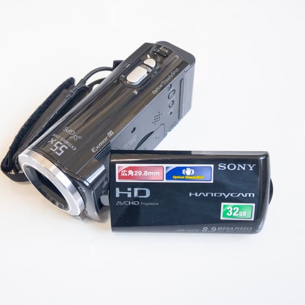 Sony HDR-CX270V-K / 빈티지 디지털 캠코더 