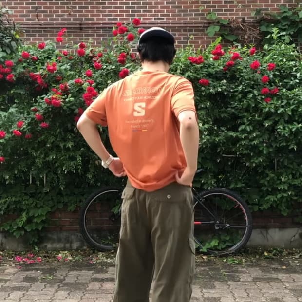 살로몬 스콧 슬리브 티셔츠 26ss M