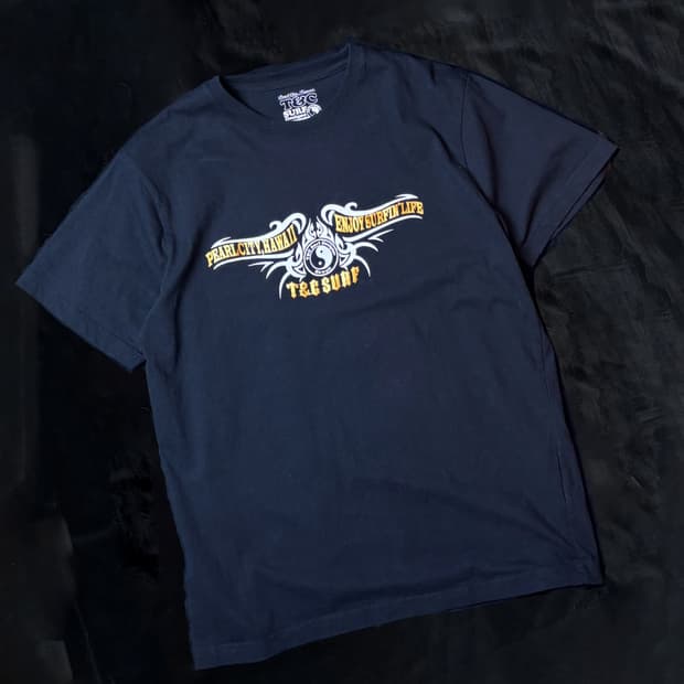 일본빈티지 T&C SURF 반팔티
