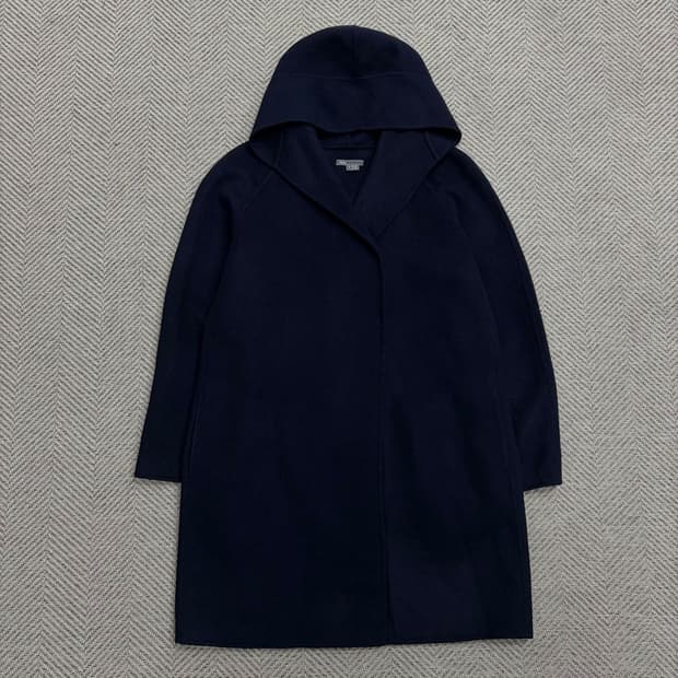 빈스 후드 울 코트 v1522