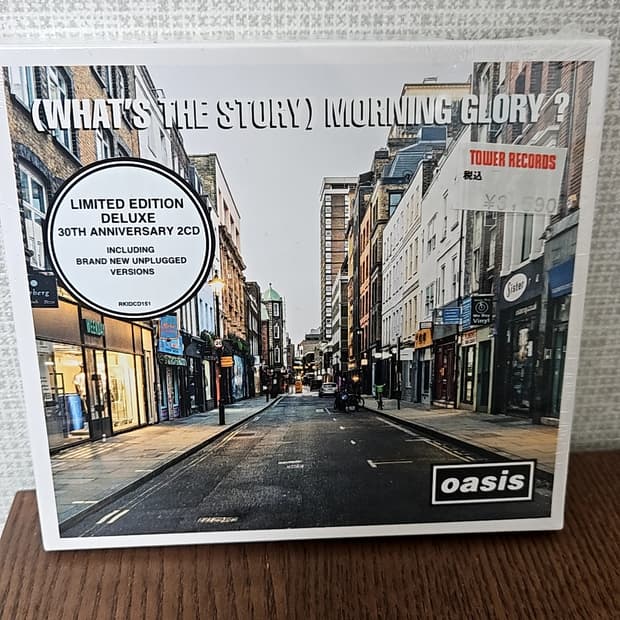 오아시스 oasis 모닝글로리 30주년 한정판 2CD