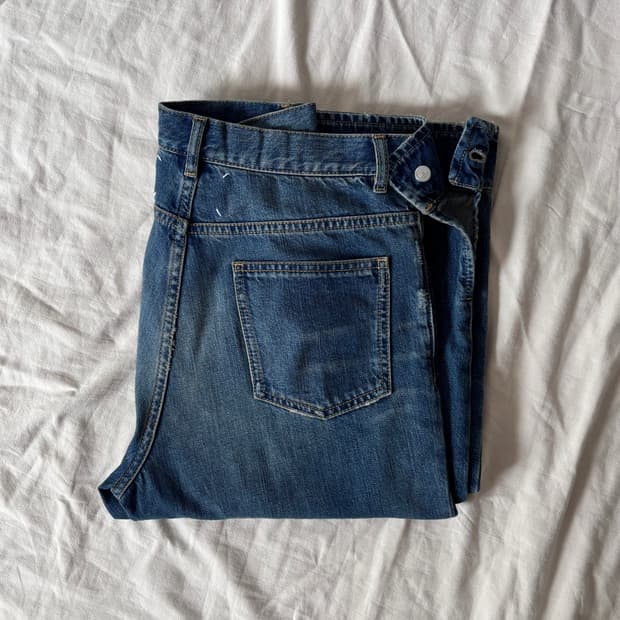 마르지엘라 ss17 커프스 데님